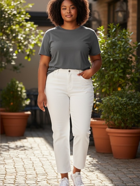 Style & Co. Denim - Style&Co. curvy capri, size 14, worn twice, but I didn’t like the high waist